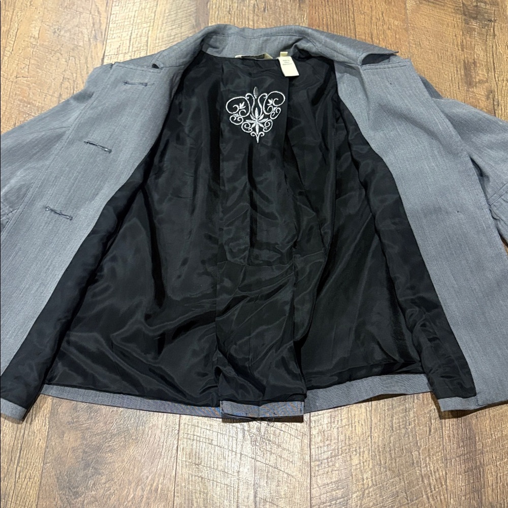 Trevan Gray Modern Swing Jacket size 8 - Picture 7 of 11